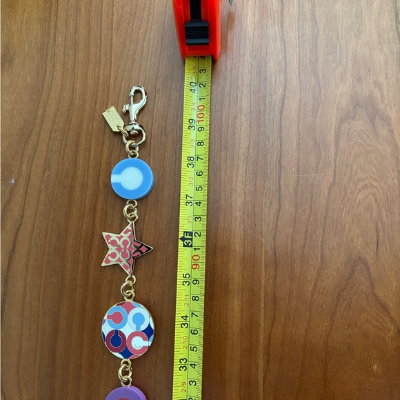 Coach Multicolor Resin Disc Belt - Picture 4 of 16